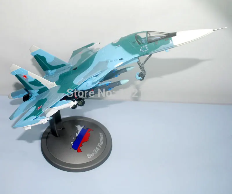 Terebo 1/72 масштаб Россия SU-34(SU34) Фланкер боевой самолет истребитель литой металлический военный самолет модель игрушки для коллекции