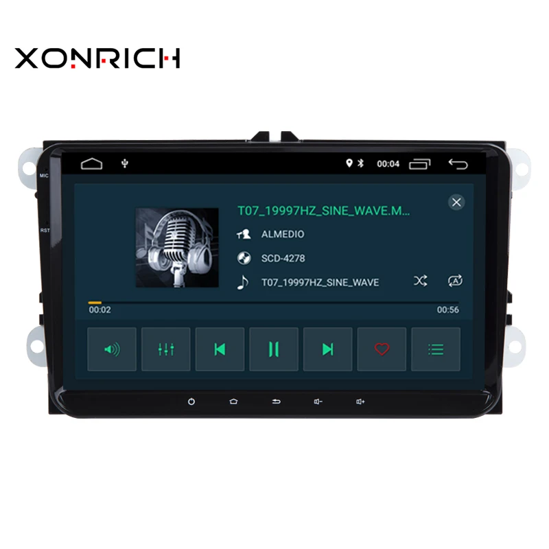 Top Android 8.1 Auto Stereo Radio GPS Car No DVD Player For koda/Octavia/Seat/VW/CC/PASSAT B6 B7 Golf 5 6 RAM 2GB 4 Core 2