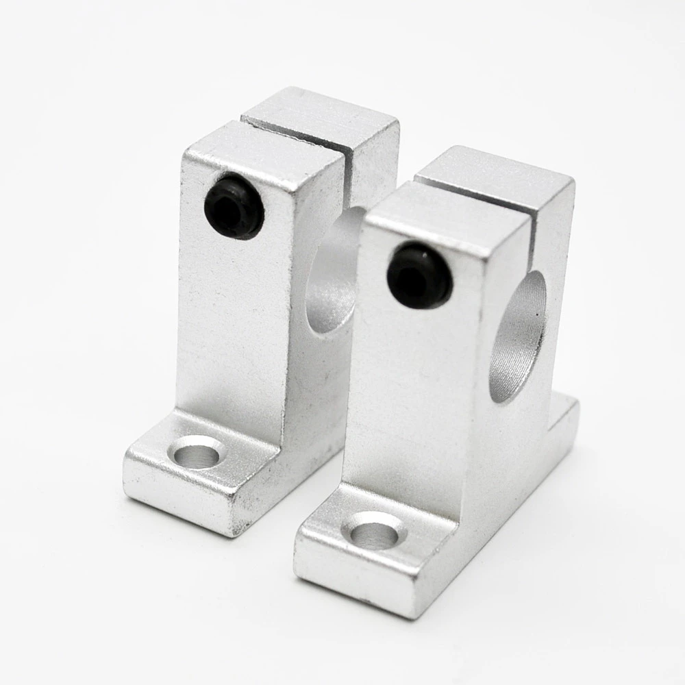 SK12 12mm Ochoos 4 PCS Linear Rail Shaft Support for CNC Router Milling SK12 12mm Ochoos 4 PCS Linear Rail Shaft Support for CNC Router Milling
