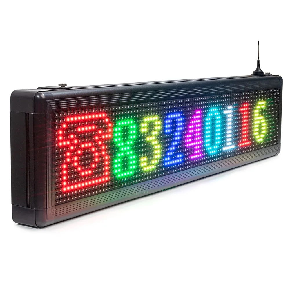 Уличный водонепроницаемый RGB Полноцветный SMD Модуль P10mm светодиодный дисплей iOS