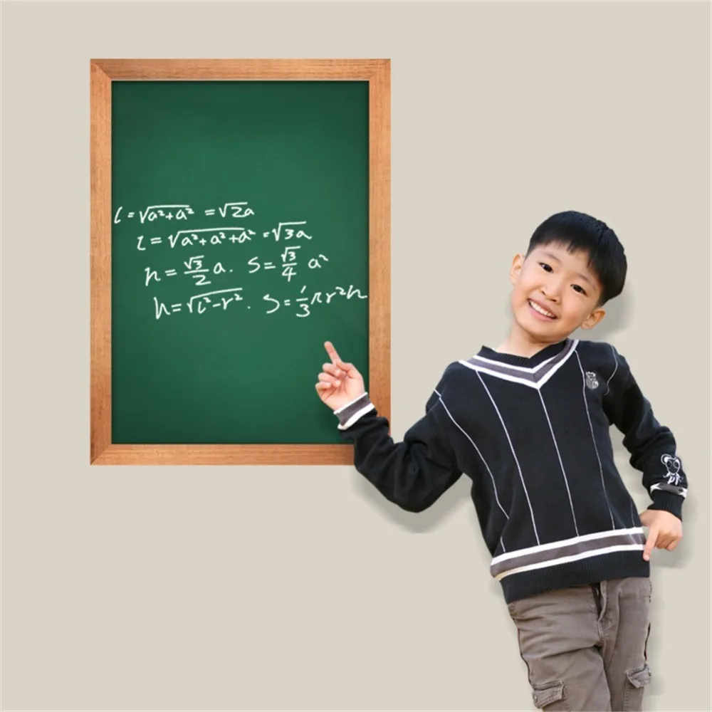 

Green Board Pattern Self-adhesive Wall Sticker Graffiti Sticker Erasable Children's Home Office Teaching Blackboard Sticker