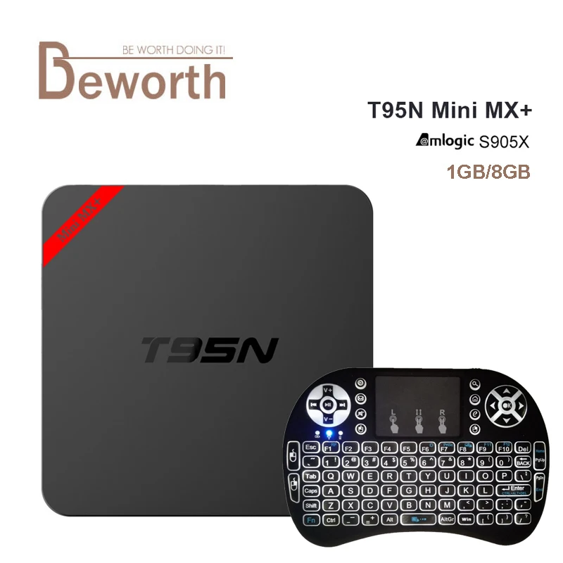 T95N Mini MX Amlogic S905X Android 6 0 Smart TV Box Quad Core 2 4GHz WIFI