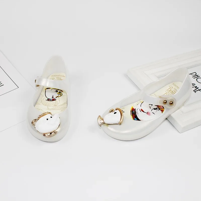 Мини Мелисса Микки и Минни Маус прозрачная обувь для принцессы сандалии для девочек сандалии желеобразного вида детские сандалии желеобразного вида мини Обувь фирмы Melissa