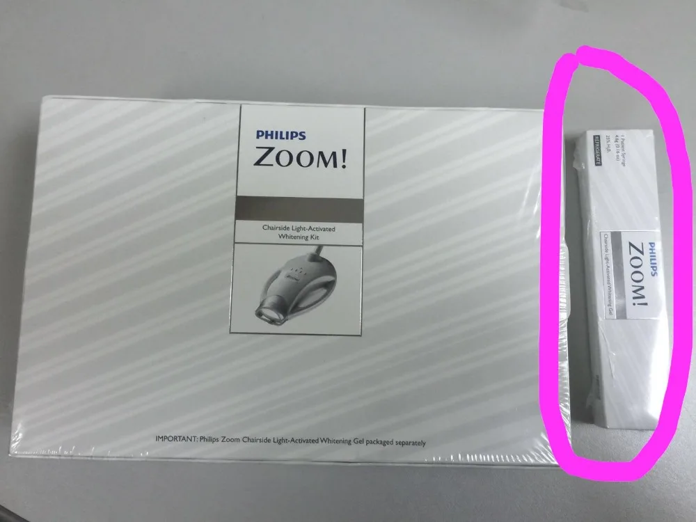 Philips zoom in-office procedure kit ZME2667 2 лечение пациента дневной белый nitewhite в офисе отбеливающий комплект crest 3d белый зуб