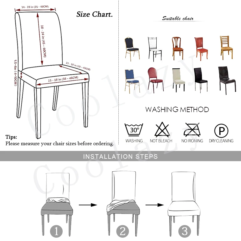 Removable Wedding Dining Chair Covers Spandex Computer Office Chair Cover Stretch Linings For Desk Seat Covers Banquet