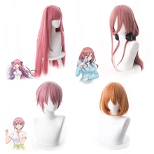 Gotoubun no Hanayome Мику Ichika Накано йотсуба Нино итсуки Накано косплэй парики Quintessential Quintuplets косплэй парик