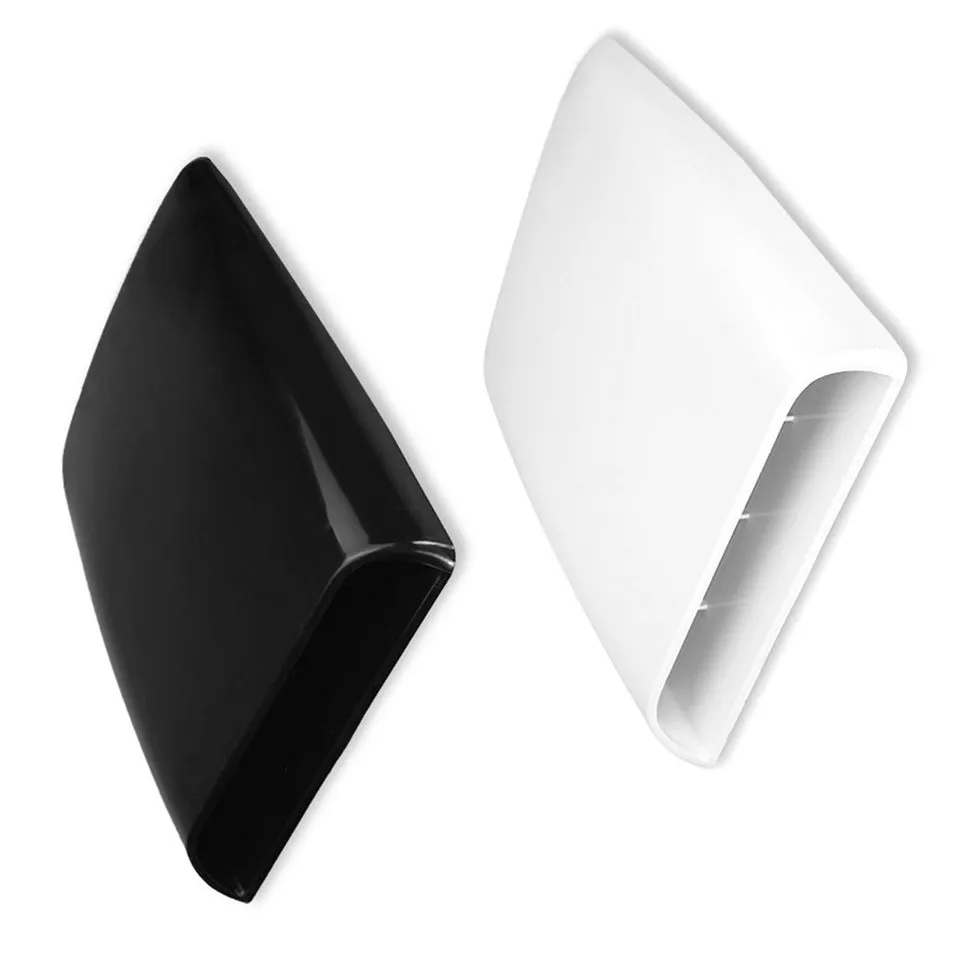 

8pcs Car Auto Air Flow Intake Hood Scoop Bonnet Decorative Vent Cover Decal