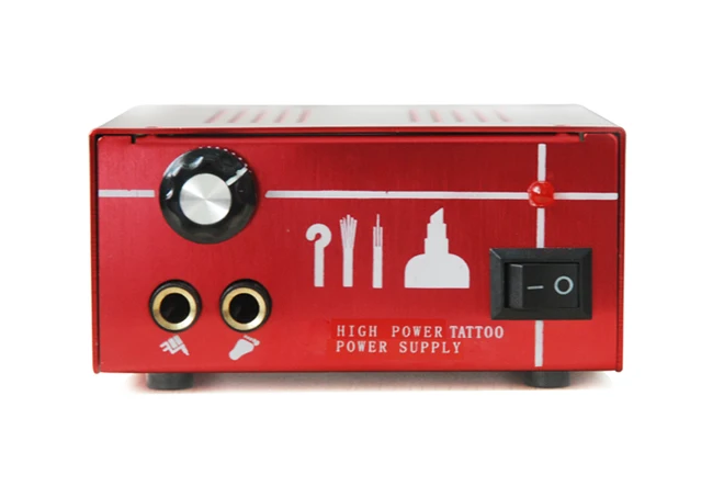 BJT power ful Tattoo power supply kit корпус из алюминиевого сплава легко нагревается Радиационная татуировочная машина источники питания