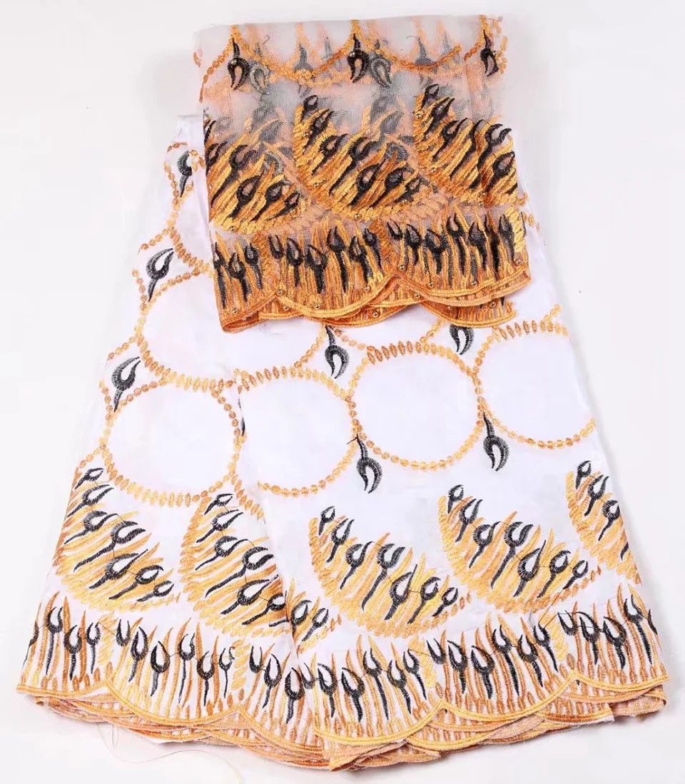 african basin riche clothes material, embroidery floral african basin