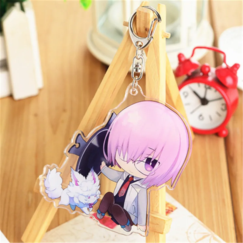 Аниме Fate/Apocrypha Tamamo no Mae брелок для ключей с подвеской, брелок для ключей, мультяшный брелок для косплея, Рождественский подарок