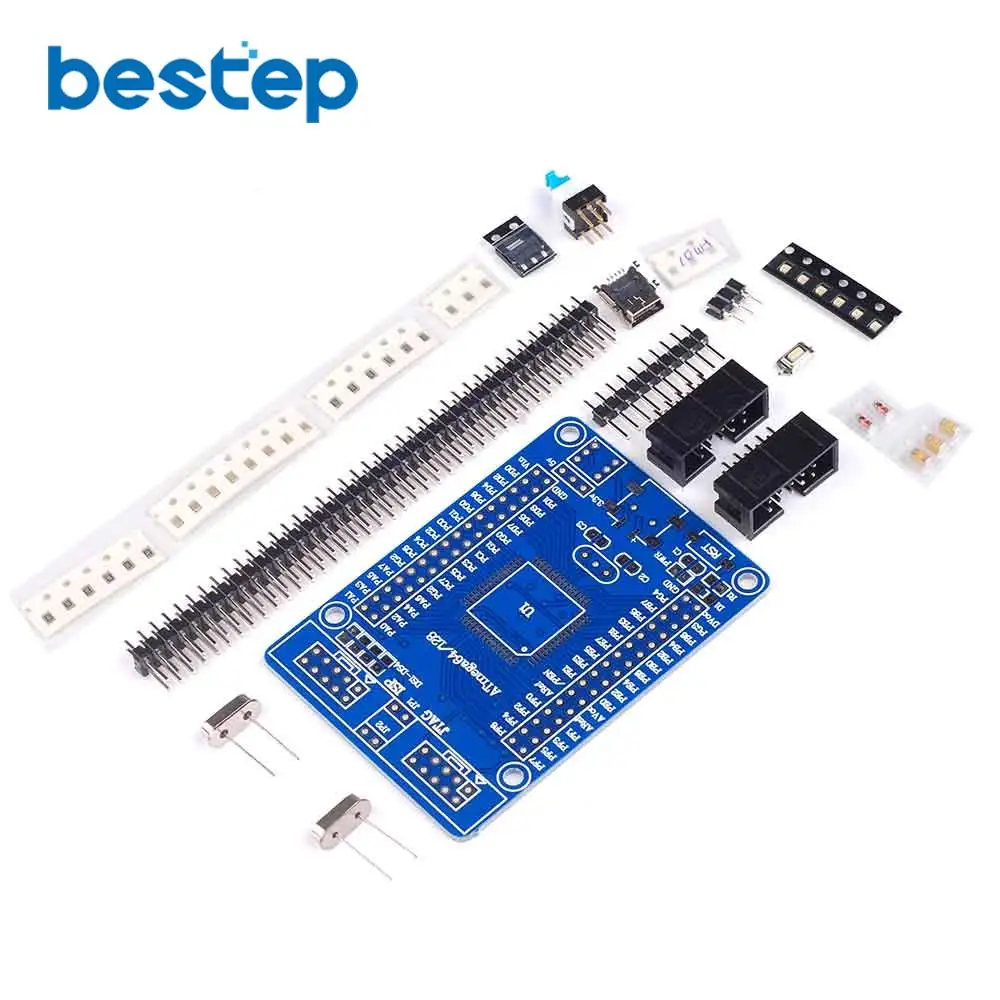 Макетная плата AVR ATmega64 ATmega128 обучающая основная комплект