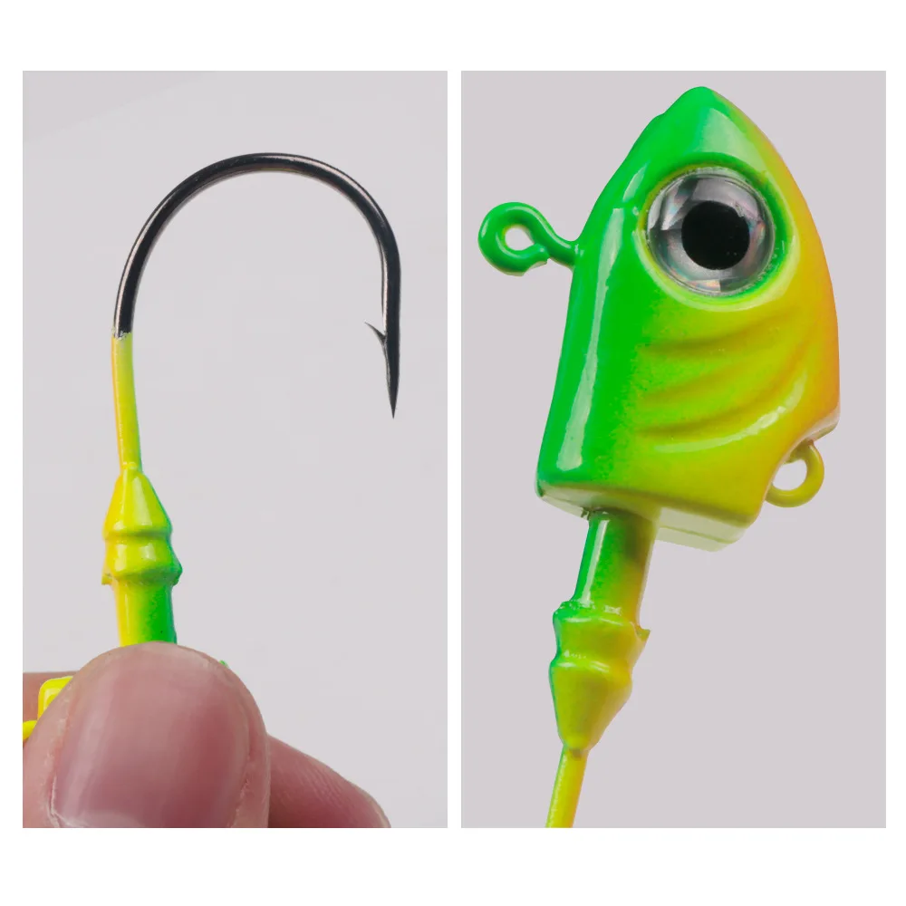 1PCS Fishing lure hook 10g-43g lead fish jig head peche carpe gancho de pesca carp fishing hooks tackle tolls accessories