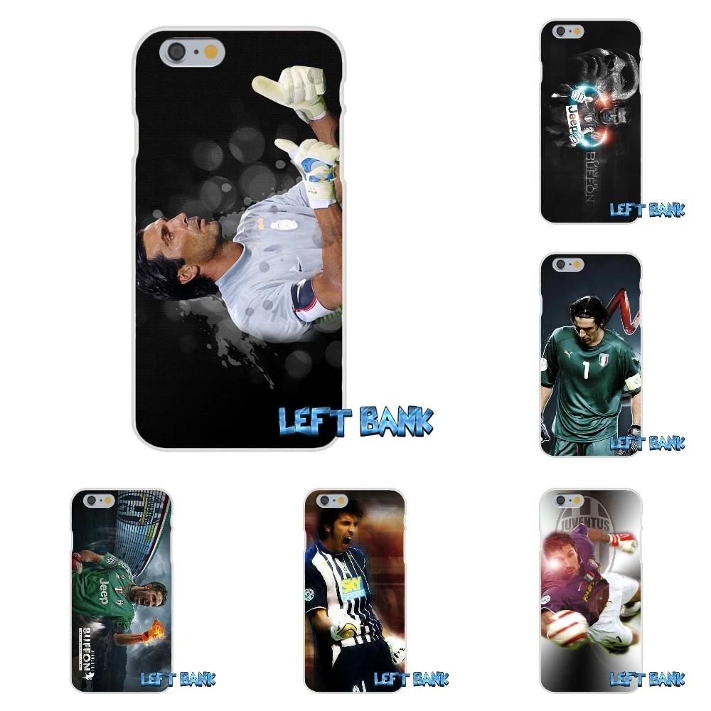 

For Samsung Galaxy Note 3 4 5 S4 S5 MINI S6 S7 edge Gianluigi Buffon Soft Silicone TPU Transparent Cover Case