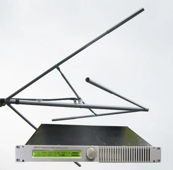 

FMUSER 5.0 50W Watts Radio broadcast FM transmitter CP100 Circularly Polarized Antenna kit for radio station FMUSER FMT- 50L