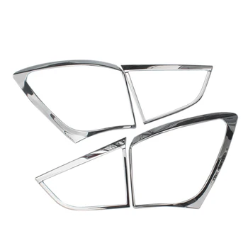 

High-quality For Suzuki sx4 s-cross 2014-2018 ABS Chrome Car Rear Tail Light Lamp Cover Trim sticker Auto accessories