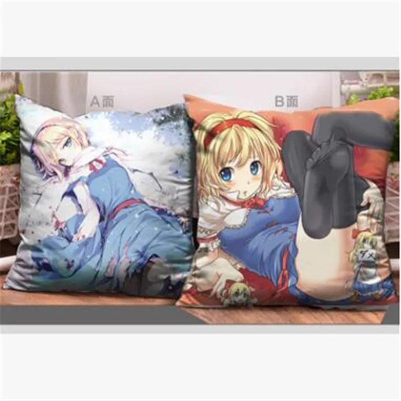 TouHou Project аниме Мультяшные подушки 43x43 см декоративная подушка мягкая