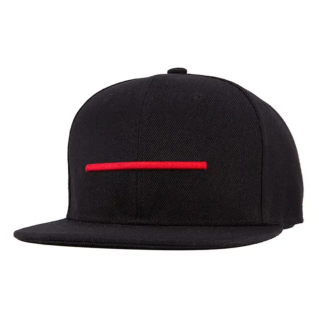 Wuaumx Brand Snapback Caps For Men Flat Brimmed Hat for Women Baseball Caps gorras Snap back Hip Hop Casquette Bone Masculino Black