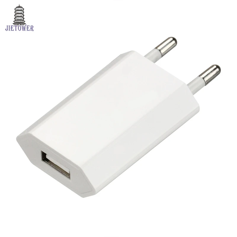 Adaptador de cargador de pared para iPhone 4, 200 unids/lote, color blanco plano, enchufe europeo CA, USB, para 7, 6, 6s 5, 5S y 4| Cargadores| - AliExpress