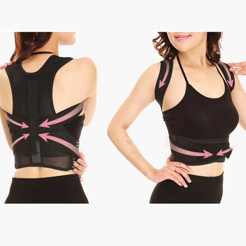 JORZILANO Quality Unisex Back Brace Support Posture Correct Spinal Thoracic Spine Kyphosis