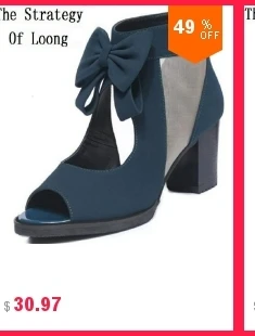 Новое поступление; летние женские туфли на плоской подошве из хлопчатобумажной ткани с бантом; модные повседневные сандалии с открытым носком; большие размеры 30-43; SXQ0611