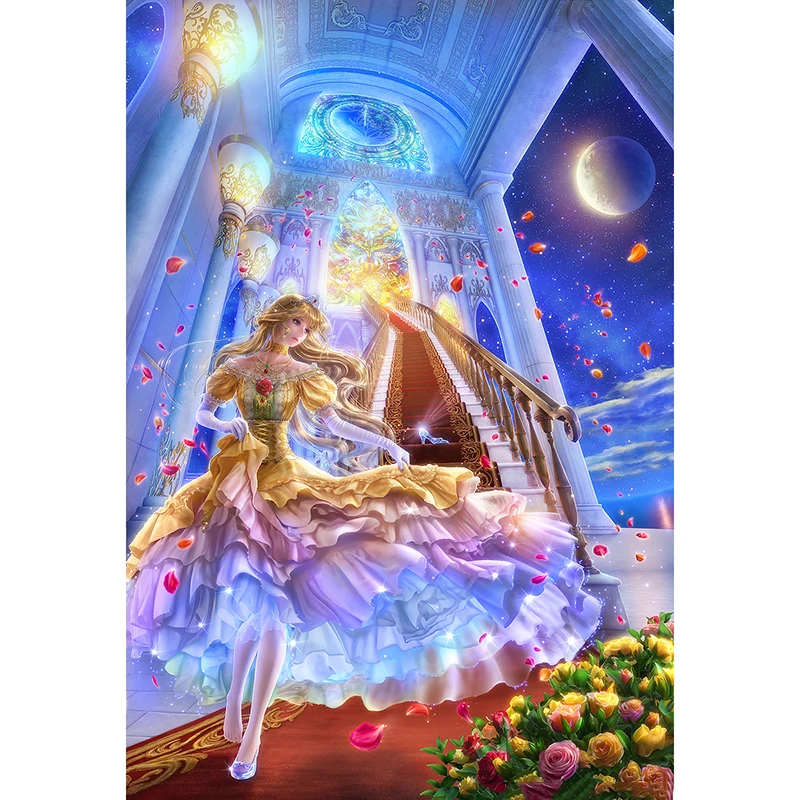 

Full Square/Round Drill 5D DIY Diamond"Fairy princess" Embroidery Cross Stitch Mosaic Home Decor hcr