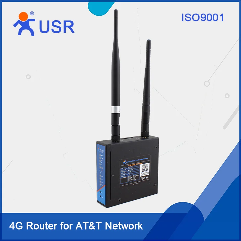 USR-G806-A Бесплатная доставка низкая стоимость Промышленный маршрутизатор LTE AT&T оператора одобренный Поддержка FDD-LTE Band 2/4/12