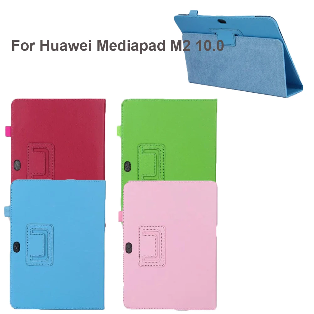 Case For Huawei M2 10.0" Ultra Thin Smart Cover For M2-A01L / M2-A01M / M2-A01W 10.1 Tablet Pc New Hard Pu Leather Fold Shell