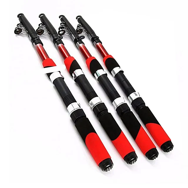 Best Offers Red Glass Fiber Reinforced Plastics Telescopic Fishing Rod Sea Spinning Pole New Best Offers Red Glass Fiber Reinforced Plastics Telescopic Fishing Rod Sea Spinning Pole New