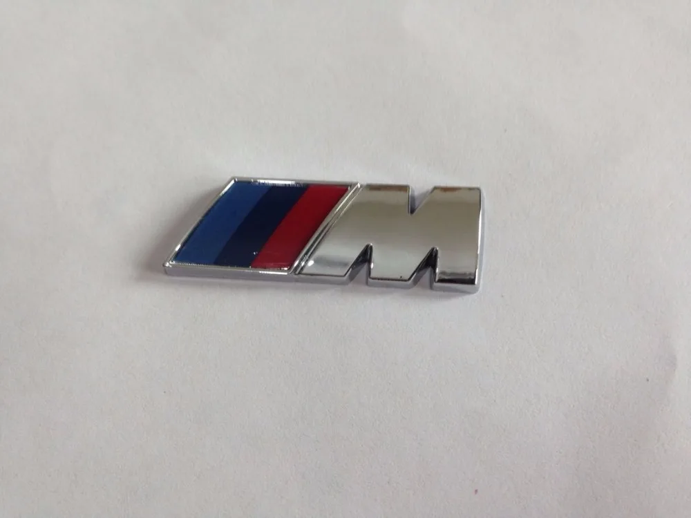 

chrome or Black M3 M5 M6 Small ///M Power Vip Car Trunk Lid Sticker Badge Emblem