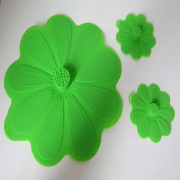 

Lidtastic Flower Silicone Powerful Suction Leak Microwave Plastic Dust Cover Lidtastic Multi Puzpose Silicone Lids