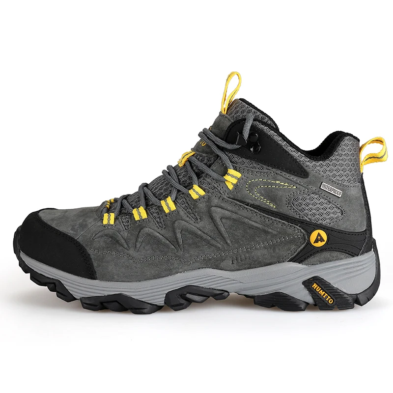 US $50.81 new winter hiking mens climbing shoes mountain boots outdoor sports breathable sneakers scarpe uomo sportive genuine Rubber