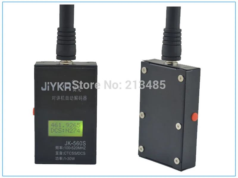 JK-560S портативная частота, мощность, CTCSS & DCS 3 в 1 Частотный счетчик 100-520 МГц, CTCSS/DCS, 1-30 Вт Частотный метр