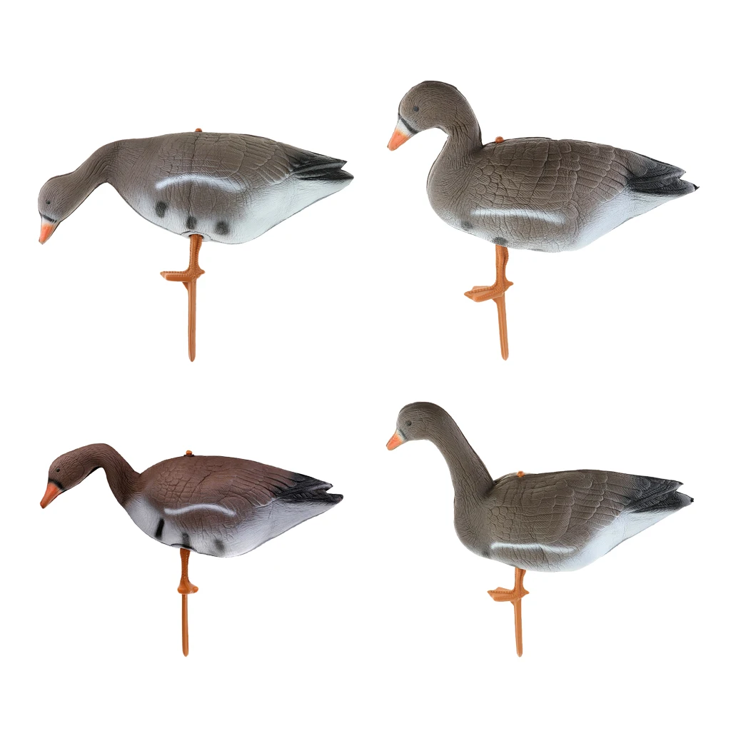Outdoor Hunting Floating Female Duck Goose Decoy Garden Lawn Ornaments Crow Bird Scarer 5 Models Foaming Hunting Decoy