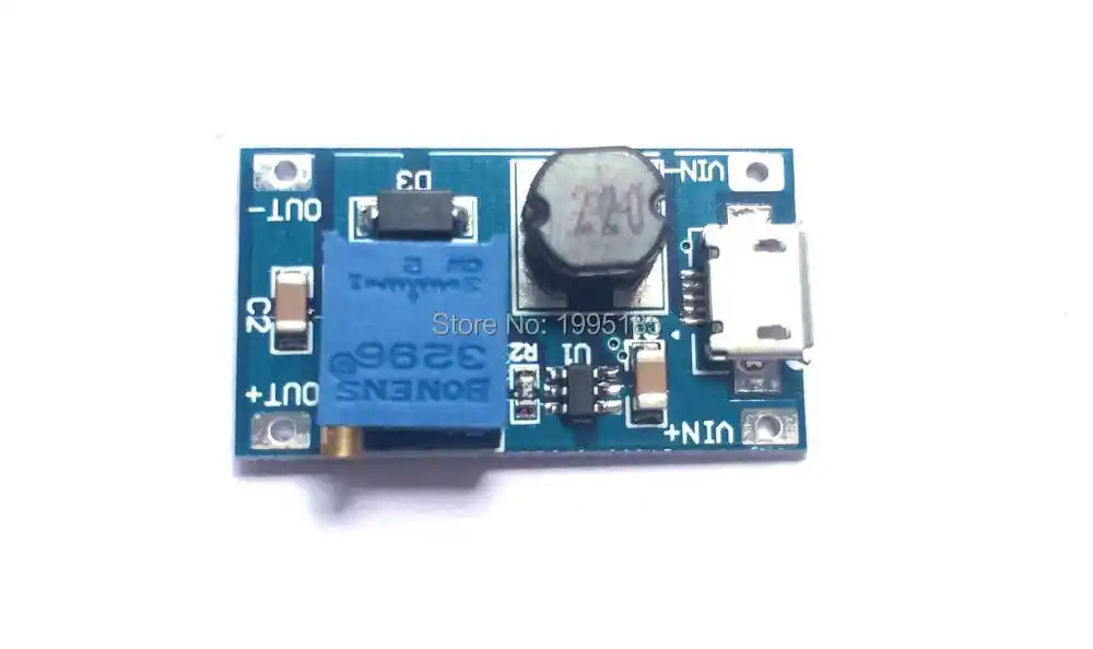 28V Replace XL6009 10pcs 2A booster board DC-DC step-up input 2//24V to 5//9//12