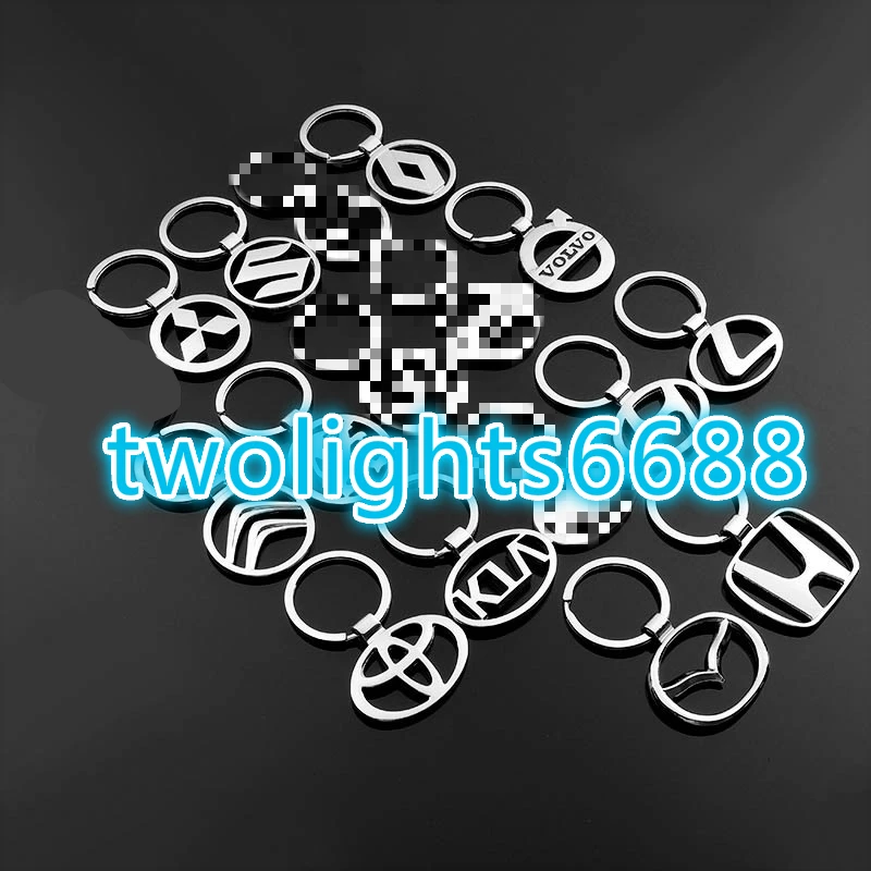 

Keychain Car Key Ring Fashion Metal Key Chain Auto Key Chain Keyring Car-styling Keyfob Universal Tuning Car Pendant Gift