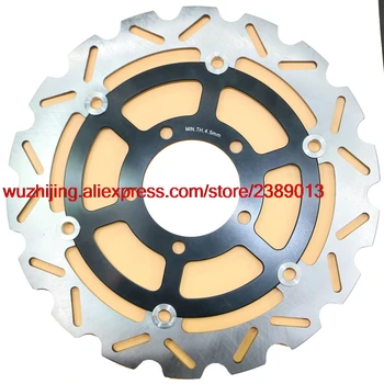 

Brake Disk Rotor for KAWASAKI ZX 10R ZX10R ZX-10R 1000 2008 - 2015 & ABS 2011 - 2015 / ZX6R ZX6R NINJA & ABS 636 2013 - 2015