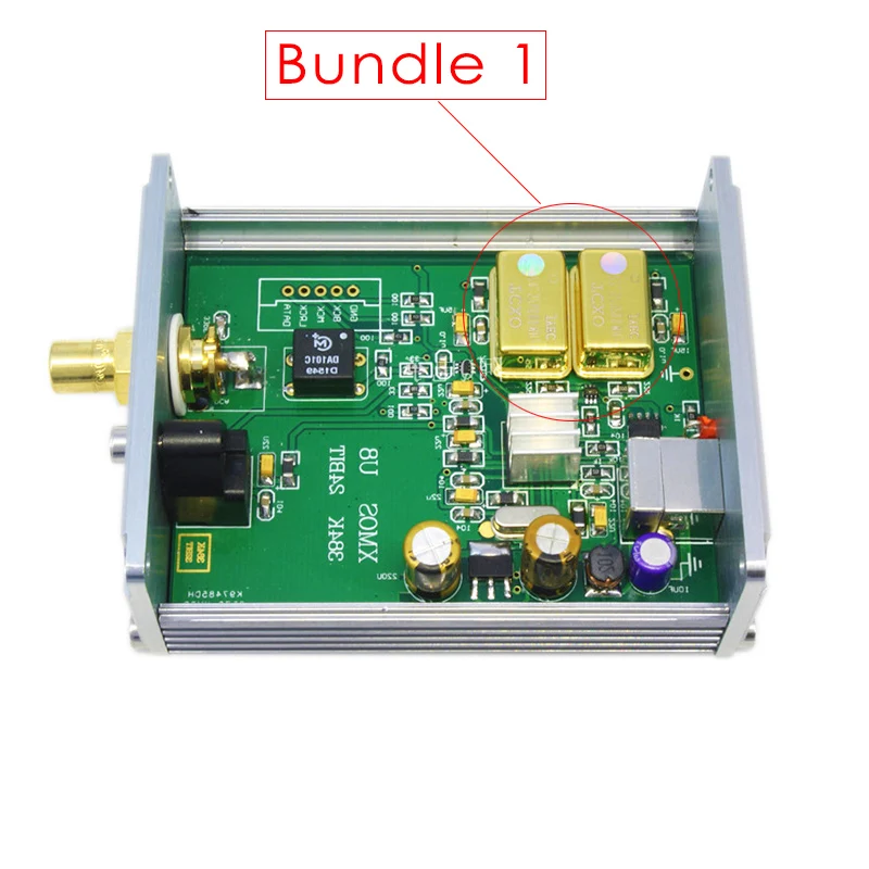 Transformador de Áudio Coaxial de Fibra Apoio e Pcm Hifi Xmos Assíncrona u8 Murata Óptica Interface Digital Dsd Dac Usb - Image 2