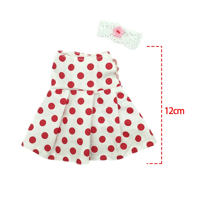 1pc Doll Clothes for 30cm Bunny Rabbit Plush Toys Floral Skirt Sweater Cloak Suit Accessories for 1/6 BJD Dolls Gifts for Girls 7