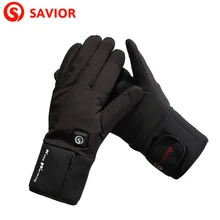 Спаситель S20 перчатки с электроподогревом, зимние теплые перчатки, подходят для катания на лыжах, езды на велосипеде