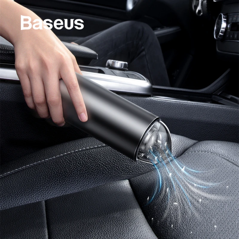 Baseus Portable Mini Car Vacuum Cleaner Wireless Handheld 4000Pa Auto Car Interior Cleaner Home Indoor Mini