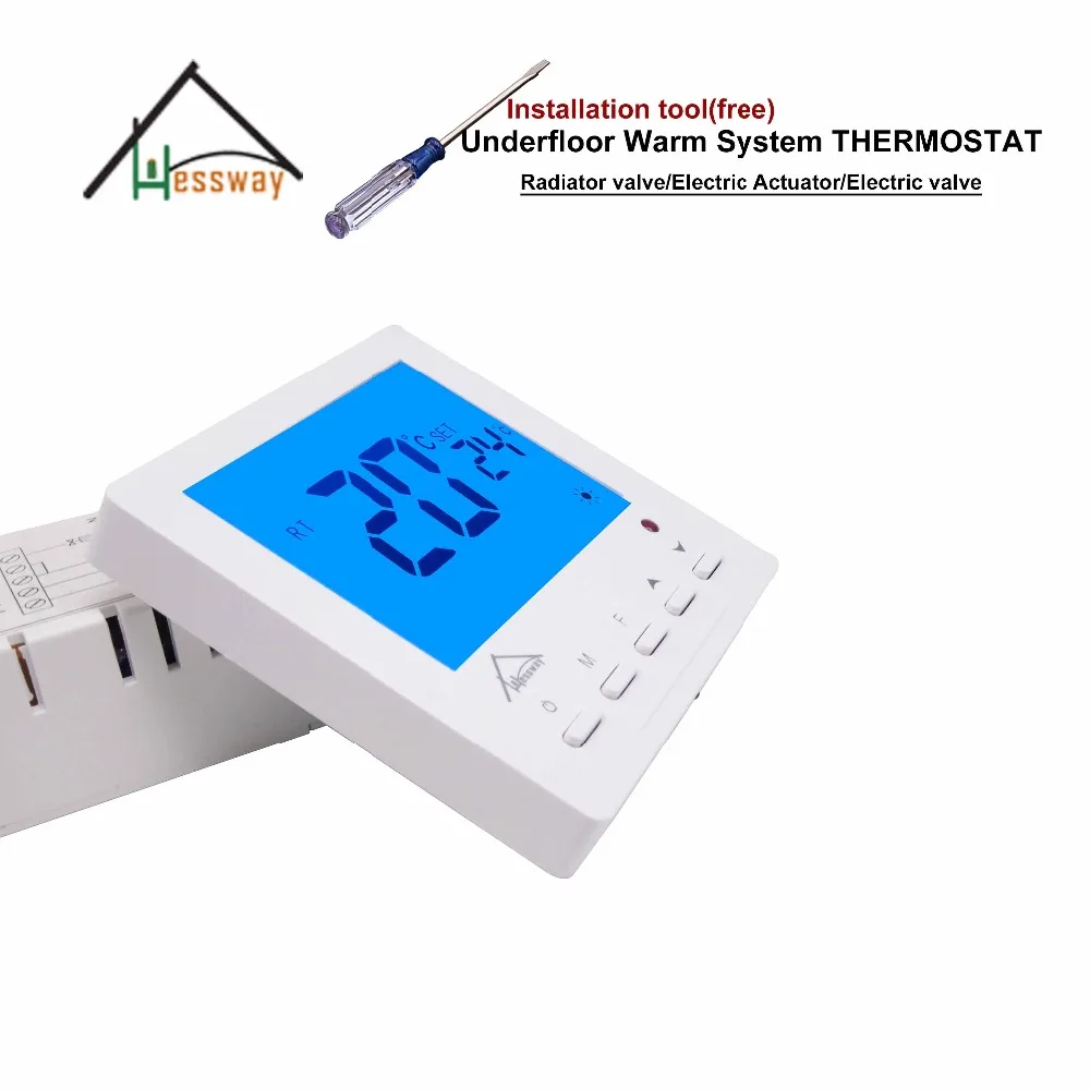 Underfloor heating Thermal Electric Actuator thermostat Warm Floor  with Manifold valve control