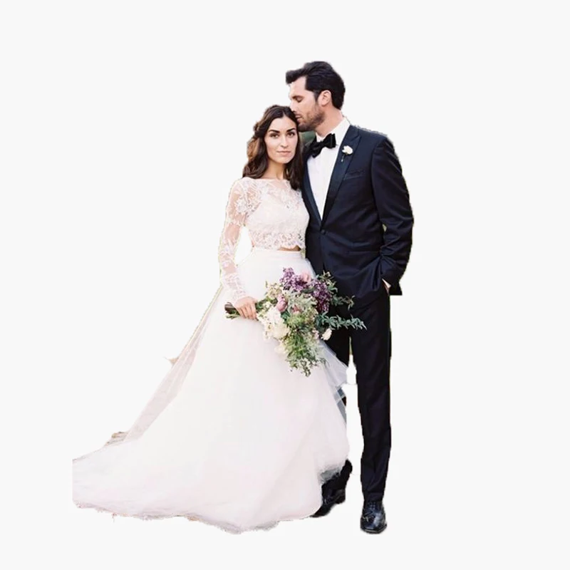 2016 Formal Pure White Long font b Bridal b font Skirts High Quality Sweep Train Garden