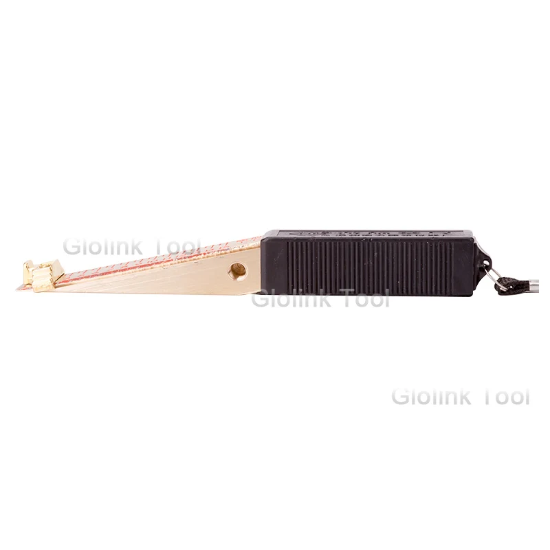 Feeler Gauge 1-15mm Copper Wedge Shaped Ruler Cursor Feeler Flat Gap Detection Gauge Engineer Measure Tool Caliper gap gauge