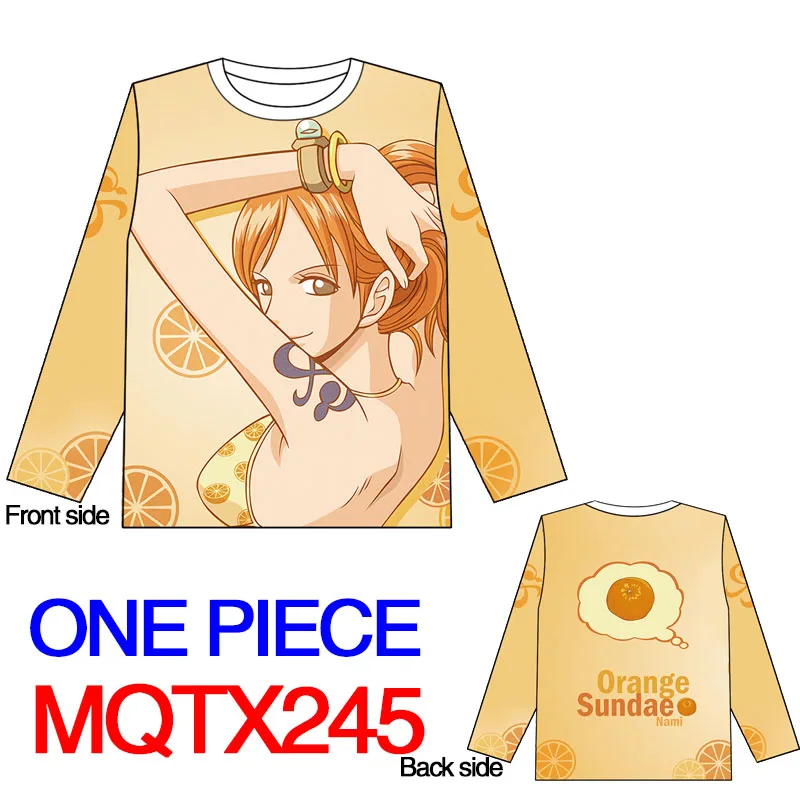 

Anime T Shirt Men Women 2018 New Casual Streetwear Funny Graphic T-Shirt One Piece Printed spring autumn Tops Tees Cosplay