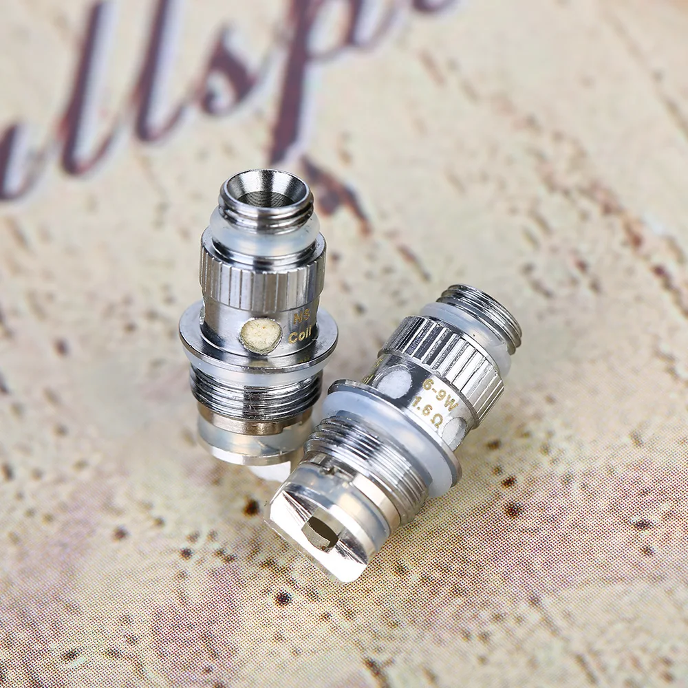 5 шт. Geekvape NS катушка для кремень бак 1.6ohm/1.23ohm катушка пищевой органический хлопок чистый вкус Ecig кремень танк катушки