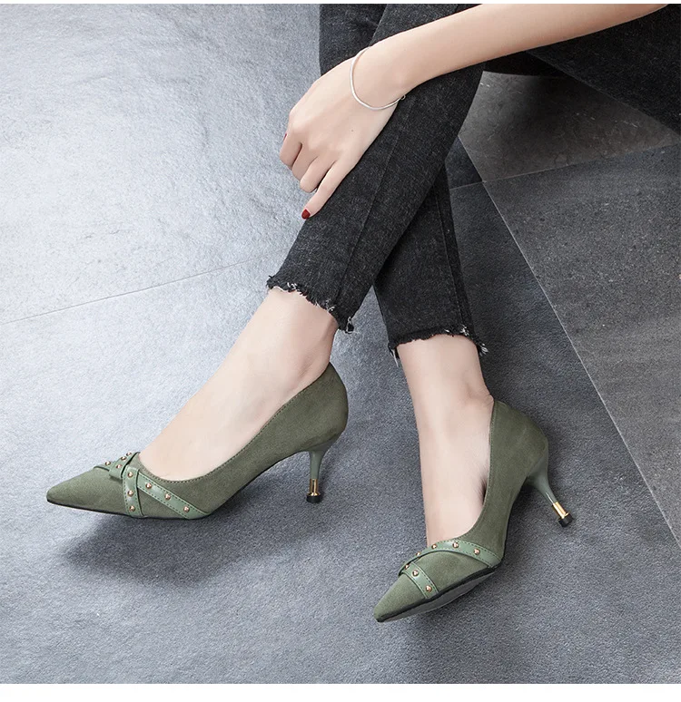 Pompes De Nouvelle Femmes Talons Arrivée Orteils Haute 2018 Mariage Pointu wvgCRtwqx