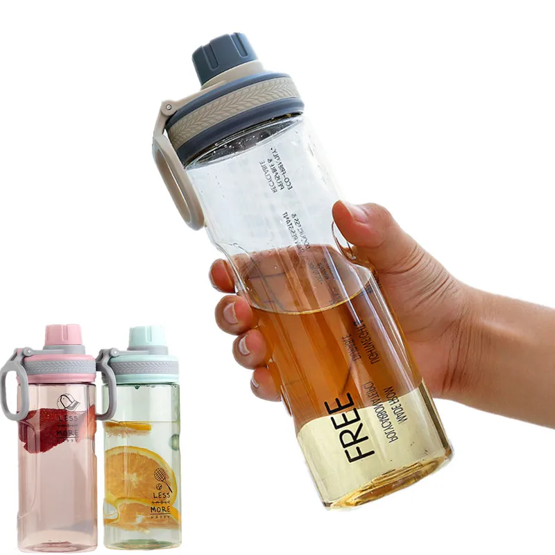 

650ml Protein Tritan Plastic Sports Water Bottle Shaker Outdoor Travel My Drinking Water Bottles Leakproof bpa Free