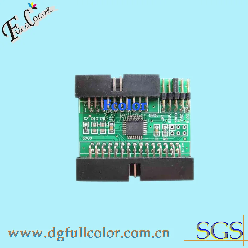 

DHL chip decoder for hp5500 inkjet printer with refillable ink cartridge