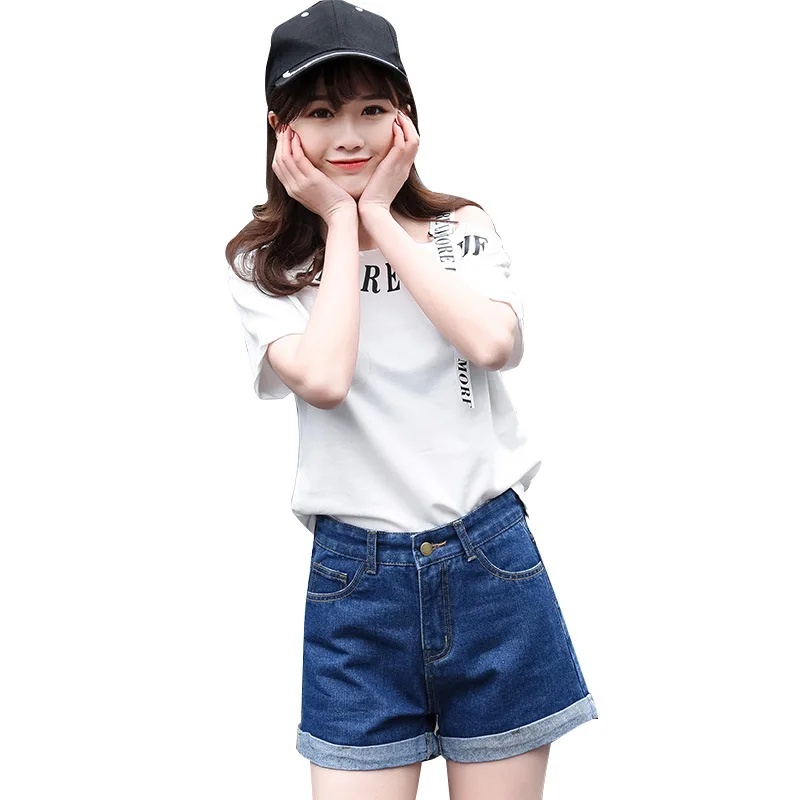 

streetwear high waist wide hot women's jeans pants korean style 2019 summer female feminine trousers fashionable sexy women