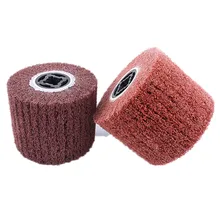 Чистящая прокладка проволока ведущее колесо очиститель нейлоновая щетка колеса